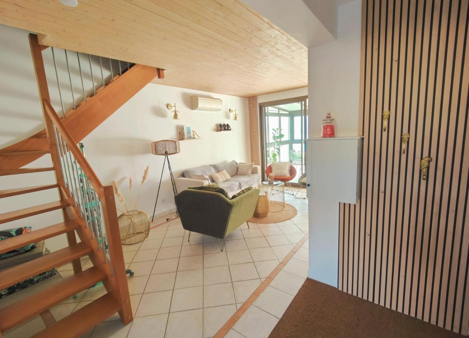 Charmante Petite Maison Magnifique Vue Mer โพรพริอาโน ภายนอก รูปภาพ